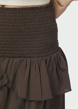 Carin R skirt Dark Brown Neo Noir 